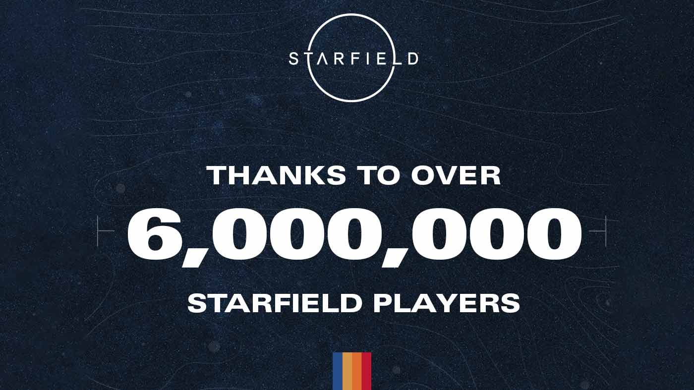 Starfield - Sechs Millionen Spieler; Thank you!