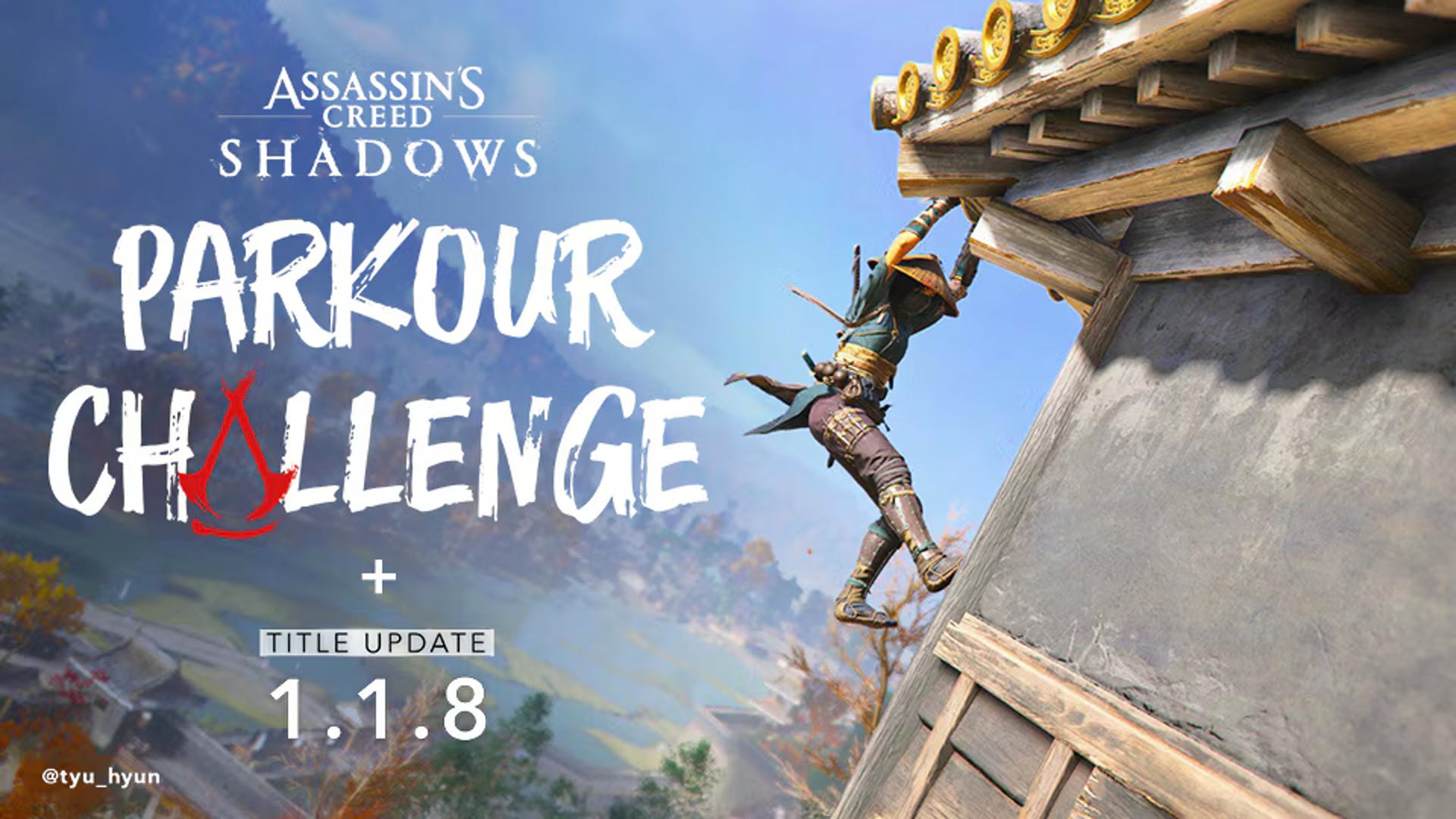 Assassin's Creed Shadows - Winter-Roadmap, Parkour-Challenge und DLC-Termin enthüllt